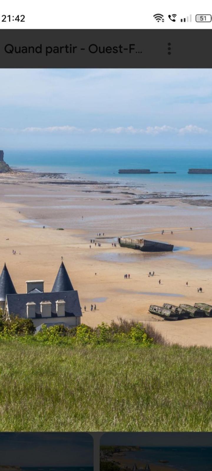 Claude Et Astrid Villa Tour-en-Bessin Eksteriør bilde
